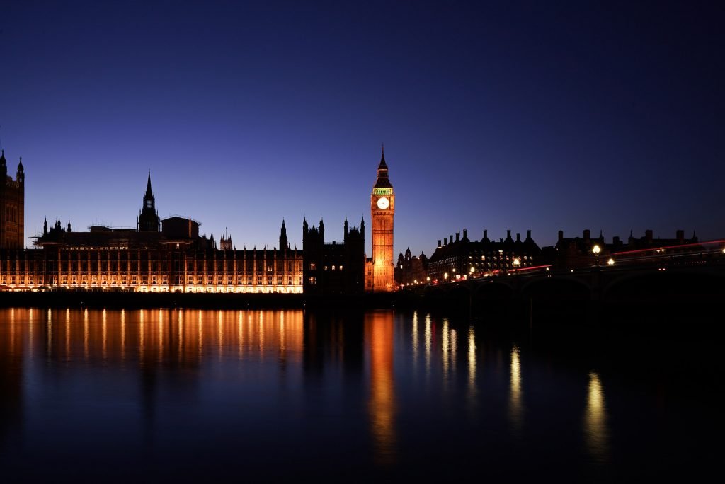 Big Ben a Londra nel Regno Unito
