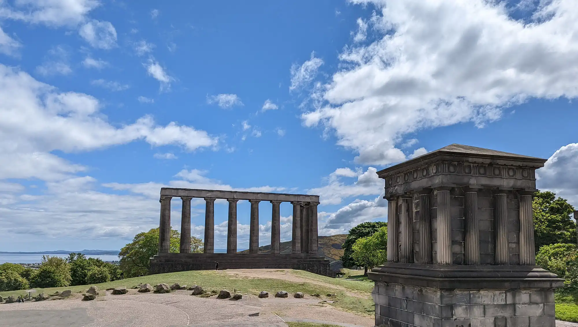 Calton Hill a Edimburgo in Scozia